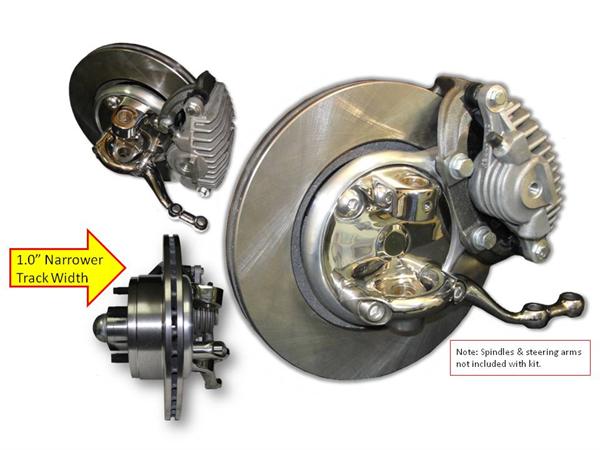 SO-CAL Speed Shop Finned Front Brake Kit