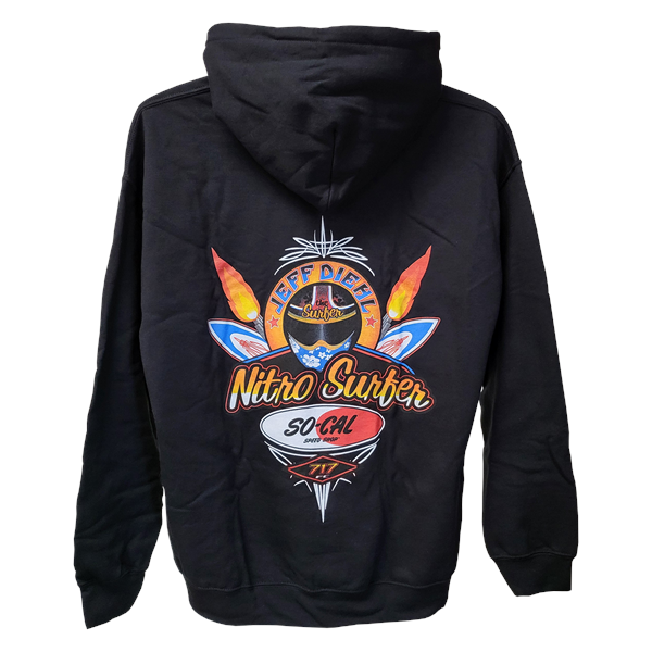 Nitro Surfer Helmet Logo Hooded Sweatshirt