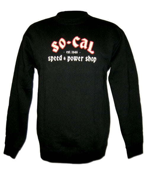 SO-CAL Speed Shop Cycle Script Crew Neck Sweatshirt